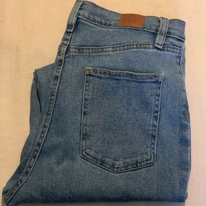 Medium Light Wash BDG Girlfriend High Rise Jeans